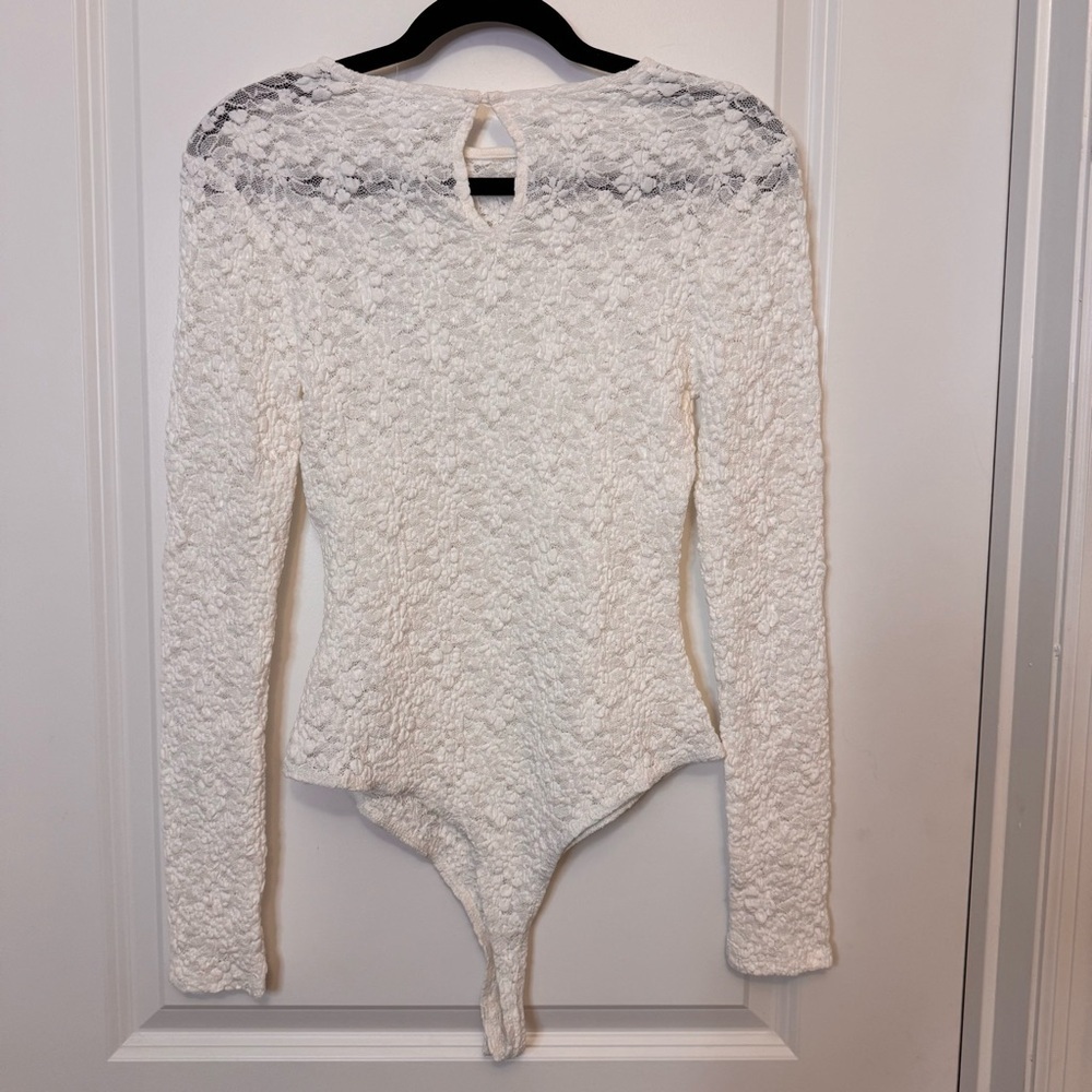 Sage the label  White lace Bodysuit - Picture 3 of 3